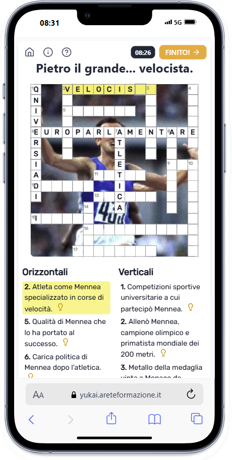 Cruciverba su smartphone
